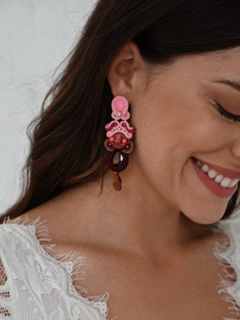 PAULA Candy Burgundia